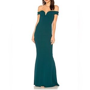 nookie elena gown - M - euc